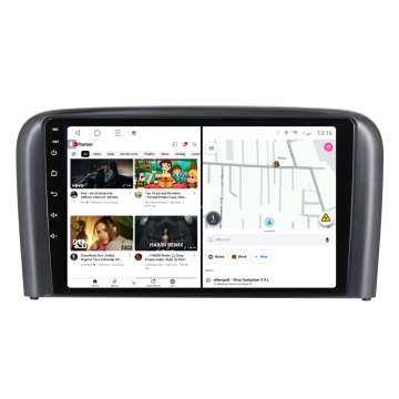 Navigatie Volvo S80 I (2004-2006) cu Android, 1GB RAM, 16 GB, Ecran IPS 9" 1024 x 600, WiFi, Bluetooth, suport camera DVR - Img 2