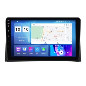 Navigație Android dedicată VW Multivan 2003-2015 cu ecran touchscreen, GPS, Bluetooth, Wi-Fi și compatibilitate aplicații moderne.