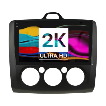 NAVIGATIE ANDROID 2K FORD FOCUS II (2004-2011) CLIMA MANUALA, NEGRU CU ANDROID, 4 GB RAM, 64 GB, ECRAN QLED 9.5 INCH 2000X1200, CARPLAY & ANDROID AUTO WIRELESS, 4G