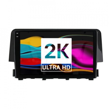 Navigatie Android 2K Honda Civic X (2015-2021) cu Android, 4 GB RAM, 64 GB, Ecran QLED 9.5 Inch 2000x1200, CarPlay Wireless, 4G