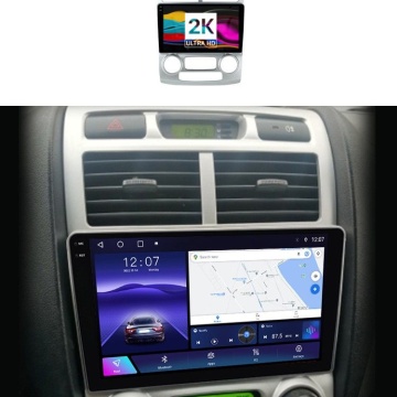 Navigatie Android 2K Kia Sportage (2004-2010) - Fabricat in Coreea, Clima automata cu Android, 8 GB RAM, 128 GB, Ecran QLED 9.5 Inch 2000x1200, CarPlay Wireless, 4G - Img 2