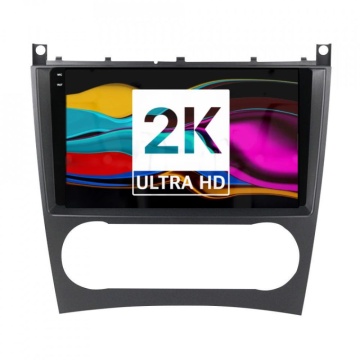 Navigatie Android 2K Mercedes C-Class W203 (2000-2004) cu Android, 4 GB RAM, 64 GB, Ecran QLED 9.5 Inch 2000x1200, CarPlay Wireless, 4G