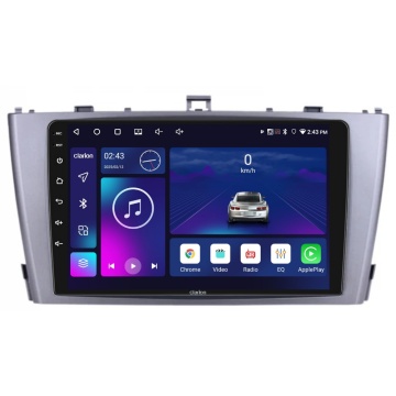 Navigatie Android Clarion GL-300 XD3326 9 Inch Toyota Avensis T27 (2009-2015) rama gri, 2 GB, 32 GB, IPS