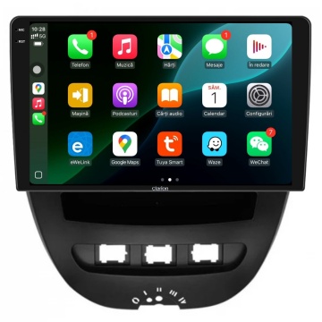 Navigatie Android Clarion GL-700 XD6125 10 Inch Toyota Aygo B1 (2005-2014), 8 GB, 256 GB, QLED 2K - Img 3