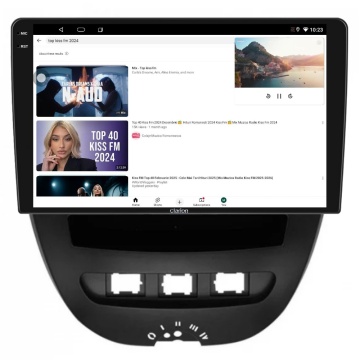 Navigatie Android Clarion GL-700 XD6125 10 Inch Toyota Aygo B1 (2005-2014), 4 GB, 64 GB, QLED 2K - Img 6