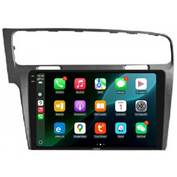 Navigatie Android Clarion GL-700 XD6125 10 Inch VW Golf VII (2012-2020) gri perlat, 4 GB, 64 GB, QLED 2K