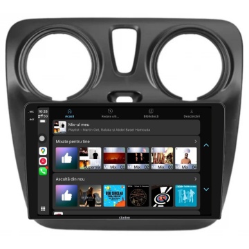 Navigatie Android Clarion GL-700 XD6125 9 Inch Dacia Dokker (dupa 2012), 4 GB, 64 GB, QLED 2K