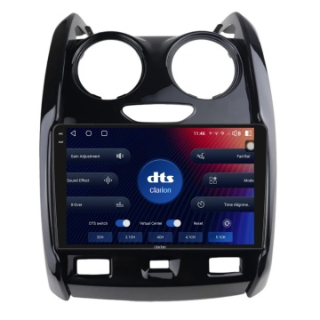 Navigatie Android Clarion GL-700 XD6125 9 Inch Dacia Duster 1 (2013-2018), 8 GB, 256 GB, QLED 2K