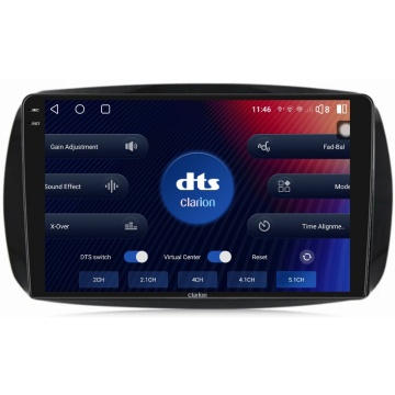 Navigatie Android Clarion GL-700 XD6125 9 Inch Smart Forfour (dupa 2014), 4 GB, 64 GB, QLED 2K - Img 4