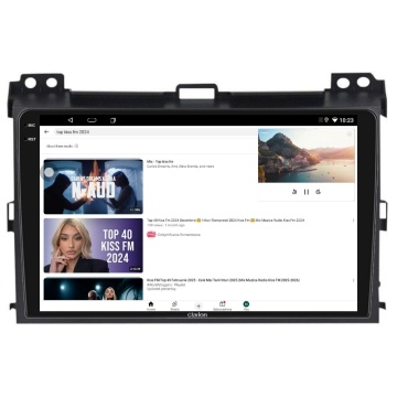 Navigatie Android Clarion GL-700 XD6125 9 Inch Toyota Land Cruiser Prado J120 (2002-2010), 8 GB, 256 GB, QLED 2K - Img 6