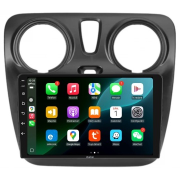 Navigatie Android Clarion GL-700 XD8581 9 Inch Dacia Dokker (dupa 2012), 4 GB, 64 GB, IPS