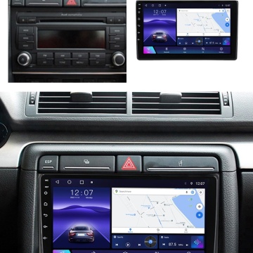 Navigatie Audi A4 B6-B7 (2000-2008) cu Android, 1GB RAM, 16 GB, Ecran IPS 9" 1024 x 600, WiFi, Bluetooth, suport camera DVR - Img 2