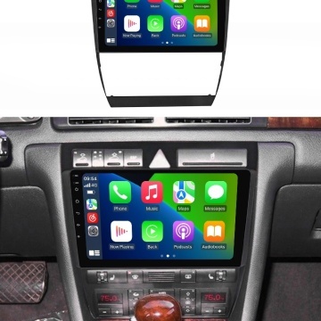 Navigatie Audi A6 C5 (1997-2005) cu Android, 2GB RAM, 32 GB, Ecran IPS 9" 1280 x 720, CarPlay & Android Auto, WiFi, Bluetooth, suport camera DVR - Img 4