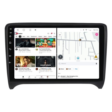 Navigatie Audi TT (2006-2015) cu Android, 2GB RAM, 32 GB, Ecran IPS 9" 1280 x 720, CarPlay & Android Auto, WiFi, Bluetooth, suport camera DVR - Img 2