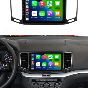 Navigatie Avansata VW Sharan (2010+) cu Android, CarPlay Wireless, Octa-Core, 6GB RAM, Ecran QLED 9" Touchscreen, SIM 4G, DSP - Img 2