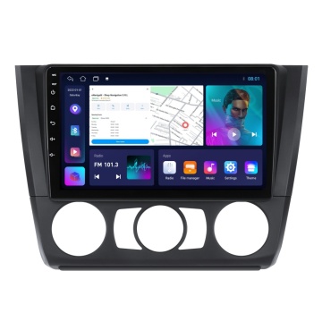 Navigatie BMW Seria 1 E81 E87 (2007-2013) Clima Manuala cu Android, 1GB RAM, 16 GB, Ecran IPS 9" 1024 x 600, WiFi, Bluetooth, suport camera DVR