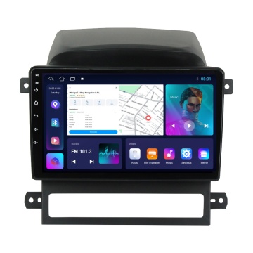 Navigatie Chevrolet Captiva (2006-2011) cu Android, 4GB RAM, 64 GB, Ecran QLED 9 Inch, CarPlay & Android Auto, WiFi, Bluetooth, suport camera DVR