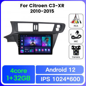 Navigatie Citroen C3-XR 2010-2015 9 INCH 1 GB RAM + 32 GB ROM 4 Core COOLER - Img 3