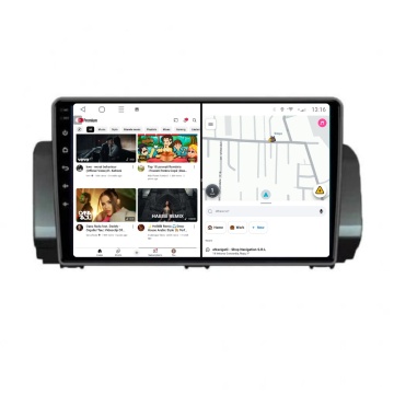 Navigatie Dacia Sandero III (2021+) cu Android, 8GB RAM, 128GB ROM, Ecran QLED 9" Touchscreen, CarPlay Wireless, DSP Pro - Img 3