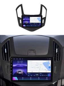 Navigație Dedicată Chevrolet Cruze (2012-2015) 2GB RAM, 32GB, Ecran QLED 9", CarPlay, Android Auto, Slot SIM 4G