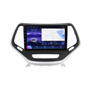 Navigatie Dedicata Jeep Cherokee V KL (2014+) cu Android, CarPlay, Octa-Core, 2GB RAM, Ecran 9" Touchscreen, SIM 4G
