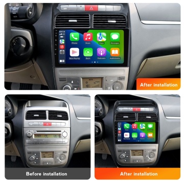Navigatie Fiat Linea (2006-2012) cu Android, 2GB RAM, 32 GB, Ecran IPS 9" 1280 x 720, CarPlay & Android Auto, WiFi, Bluetooth, suport camera DVR - Img 3
