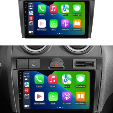 Navigatie Ford Fiesta V (2002-2008) cu Android, 2GB RAM, 32 GB, Ecran IPS 9" 1280 x 720, CarPlay & Android Auto, WiFi, Bluetooth, suport camera DVR - Img 2