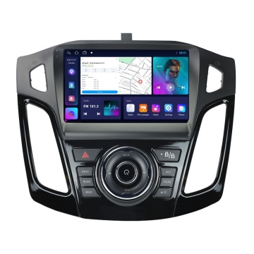 Navigatie Ford Focus III (2011-2018) cu Android, 4GB RAM, 64 GB, Ecran QLED 9 Inch, CarPlay & Android Auto, WiFi, Bluetooth, suport camera DVR