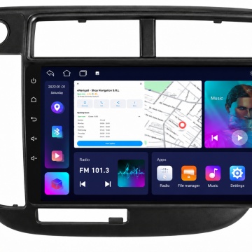 NAVIGATIE HONDA CIVIC (1998-2000) CU ANDROID, 1GB RAM, 16 GB, ECRAN IPS 9" 1280 X 720, CARPLAY & ANDROID AUTO, WIFI, BLUETOOTH, SUPORT CAMERA DVR