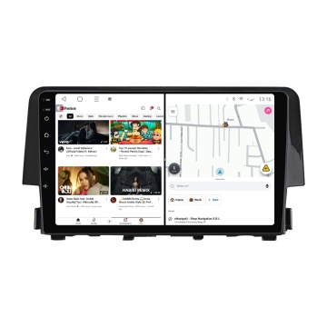 Navigatie Honda Civic X (2015-2021) cu Android, 1GB RAM, 16 GB, Ecran IPS 9" 1024 x 600, WiFi, Bluetooth, suport camera DVR - Img 2