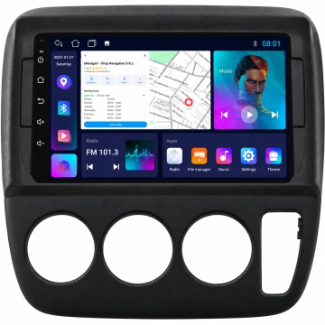 NAVIGATIE HONDA CR-V (1997-2001) CU ANDROID, 1GB RAM, 16 GB, ECRAN IPS 9" 1280 X 720, CARPLAY & ANDROID AUTO, WIFI, BLUETOOTH, SUPORT CAMERA DVR