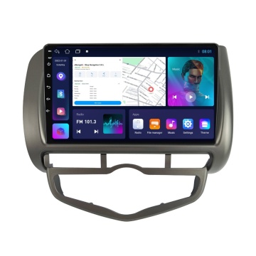 Navigatie Honda Jazz City Clima Auto (2002-2007) cu Android, 1GB RAM, 16 GB, Ecran IPS 9" 1024 x 600, WiFi, Bluetooth, suport camera DVR