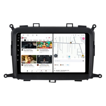 Navigatie Kia Carens IV (2013+) cu Android, 6GB RAM, 128GB ROM, Ecran QLED 9" Touchscreen, CarPlay Wireless, DSP - Img 2