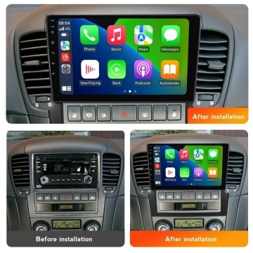 Navigatie Kia Sorento I (2006-2009) cu Android, 4GB RAM, 64GB ROM, Ecran QLED 9" Touchscreen, CarPlay Wireless, DSP - Img 4