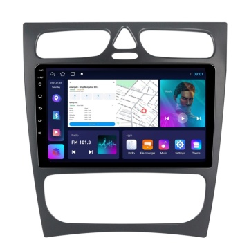 Navigatie Mercedes C-Class W203 (2000-2004) cu Android, 2GB RAM, 32 GB, Ecran IPS 9" 1280 x 720, CarPlay & Android Auto, WiFi, Bluetooth, suport camera DVR