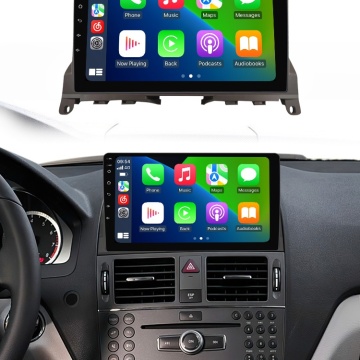 Navigatie Mercedes C-Class W204 (2007-2011) cu Android, 2GB RAM, 32 GB, Ecran IPS 9" 1280 x 720, CarPlay & Android Auto, WiFi, Bluetooth, suport camera DVR - Img 5