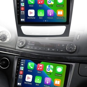 Navigatie Mercedes CLS C219 (2004-2011) cu Android, 4GB RAM, 64GB ROM, Ecran QLED 9" Touchscreen, CarPlay Wireless, DSP - Img 5