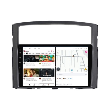 Navigatie Mitsubishi Pajero IV (2006-2018) cu Android, 4GB RAM, 64GB ROM, Ecran QLED 9" Touchscreen, CarPlay Wireless, DSP - Img 3