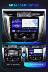 Navigatie Nissan Navara NP300 dupa 2014 9 INCH 2 GB RAM + 32 GB ROM QLED 8 CORE SIM CARPLAY COOLER - Img 4