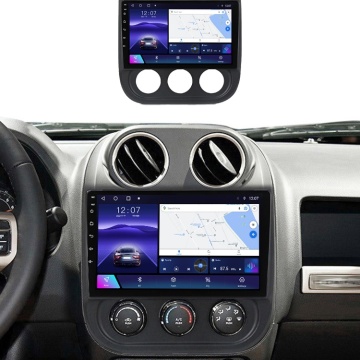 Navigatie Performanta Jeep Compass I (2011-2016) cu Android, CarPlay Wireless, Octa-Core, 4GB RAM, Ecran QLED 10" Touchscreen, SIM 4G, DSP - Img 2