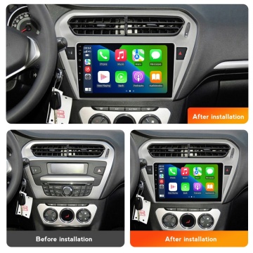 Navigatie Peugeot 301 (dupa 2012) cu Android, 2GB RAM, 32 GB, Ecran IPS 9" 1280 x 720, CarPlay & Android Auto, WiFi, Bluetooth, suport camera DVR - Img 3