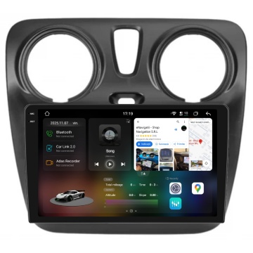 Navigatie Piloton Dacia Dokker (dupa 2012) - 12GB RAM, 256GB, Octa Core 2.7Ghz, Display 2K, SIM 4G