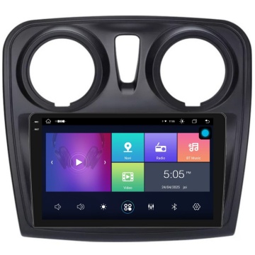 Navigatie Piloton Dacia Sandero 2 (2012-2020) - 4GB RAM, 64GB, Grile Rorunde, Octa Core 2Ghz, Display 2K, SIM 4G