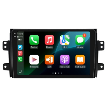 Navigatie Piloton Fiat Sedici (2006-2015) - 8GB RAM, 256GB, Octa Core 2Ghz, Display In-Cell