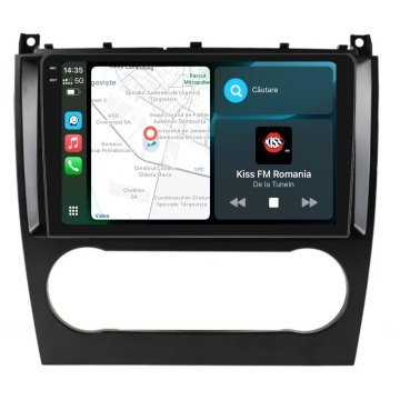 Navigatie Piloton Mercedes C-Class W203 (2000-2007) - 8GB RAM, 256GB, Octa Core 2Ghz, Display In-Cell - Img 2