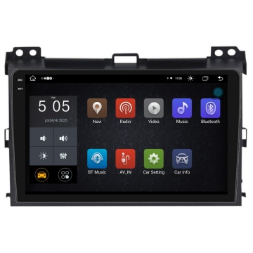 Navigatie Piloton Toyota Land Cruiser Prado J120 (2002-2010) - 4GB RAM, 64GB, Octa Core 2Ghz, Display 2K, SIM 4G