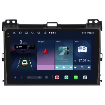 Navigatie Piloton Toyota Land Cruiser Prado J120 (2002-2010) - 6GB RAM, 128GB, Octa Core 1.6Ghz, Display In-Cell