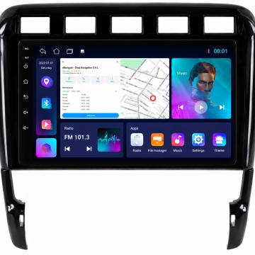 NAVIGATIE PORSCHE CAYENNE (2003-2010) CU ANDROID, 1GB RAM, 16 GB, ECRAN IPS 9" 1280 X 720, CARPLAY & ANDROID AUTO, WIFI, BLUETOOTH, SUPORT CAMERA DVR