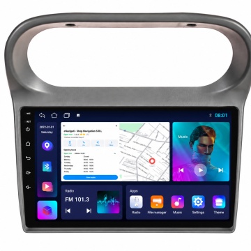 NAVIGATIE RENAULT TWINGO (2005-2013) CU ANDROID, 1GB RAM, 16 GB, ECRAN IPS 9" 1280 X 720, CARPLAY & ANDROID AUTO, WIFI, BLUETOOTH, SUPORT CAMERA DVR