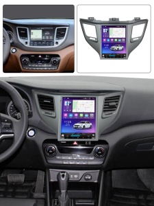 Navigatie Tip Tesla Hyundai Tucson 3 2015-2020  9.7 INCH